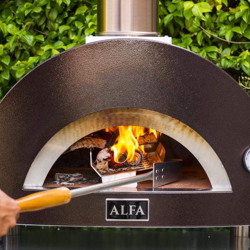 Alfa Moderno Nano Portable Wood Fired Outdoor Pizza Oven Quick Heat