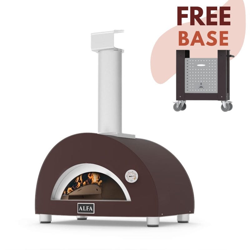 Alfa Moderno Nano Portable Wood Fired Outdoor Pizza Oven Quick Heat