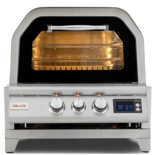 Blaze 26-Inch Gas Outdoor Pizza Oven With Rotisserie