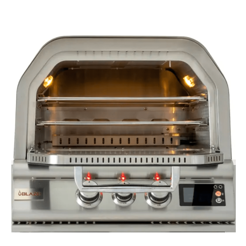 Blaze 26-Inch Gas Outdoor Pizza Oven With Rotisserie