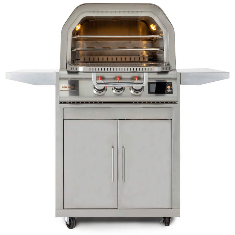 Blaze 26-Inch Gas Outdoor Pizza Oven With Rotisserie