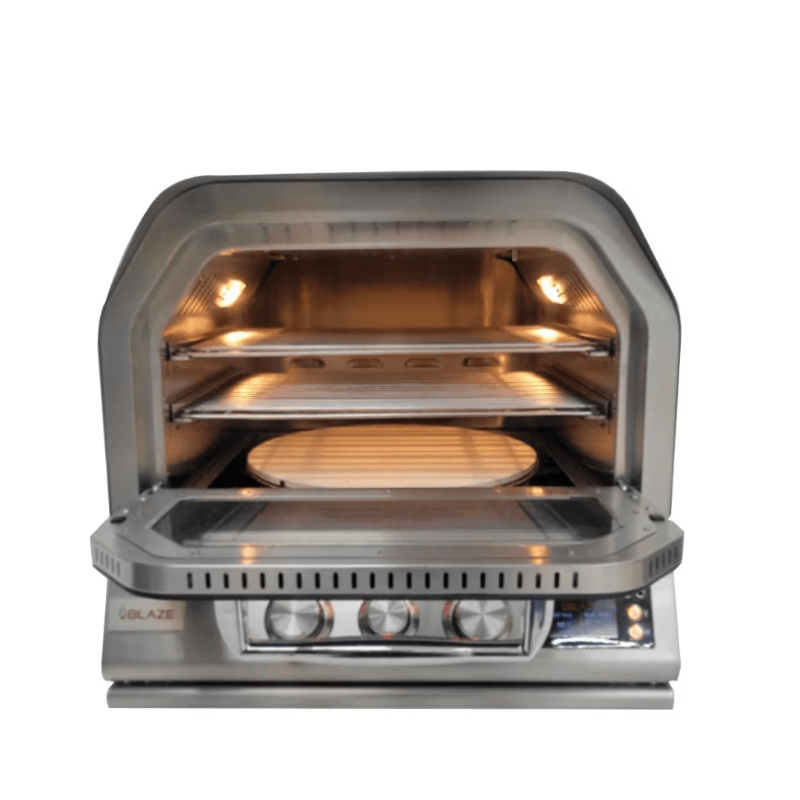 Blaze 26-Inch Gas Outdoor Pizza Oven With Rotisserie