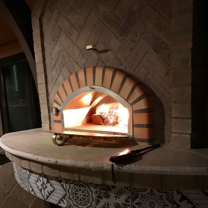 Authentic Handcrafted Portuguese Brick Wood Fired Oven for Outdoor Pizza