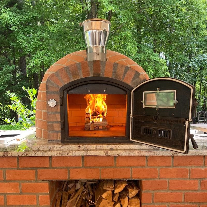Lisboa PREMIUM Rustic Brick Pizza Oven