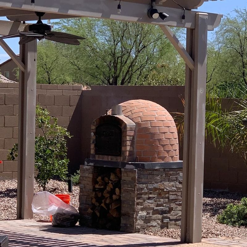 Lisboa PREMIUM Rustic Brick Pizza Oven