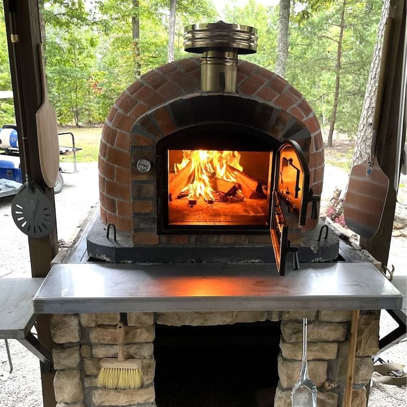Lisboa PREMIUM Rustic Brick Pizza Oven