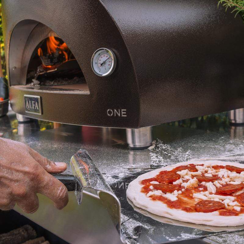 Alfa Moderno Nano Portable Wood Fired Outdoor Pizza Oven Quick Heat