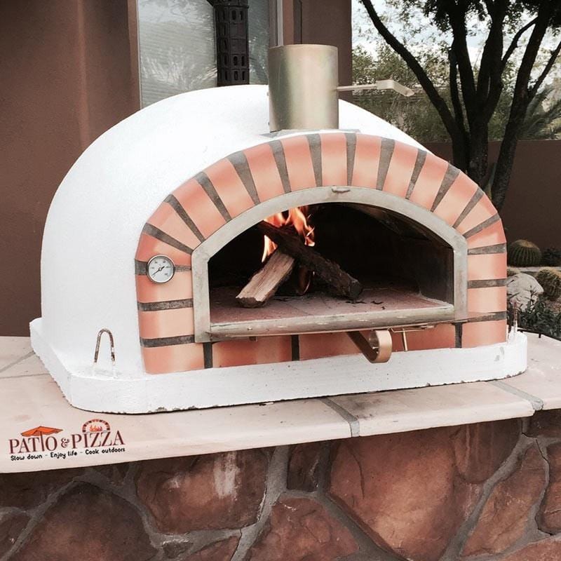 Authentic Handcrafted Portuguese Brick Wood Fired Oven for Outdoor Pizza