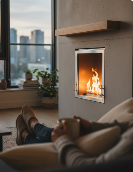 Bio Flame 24" Firebox DS (16 Manual)