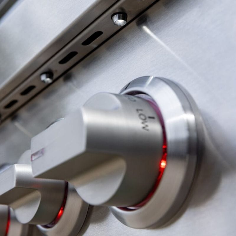 Summerset Sizzler PRO 32" 4-Burner Built-in Grill with Infrared Rear Burner