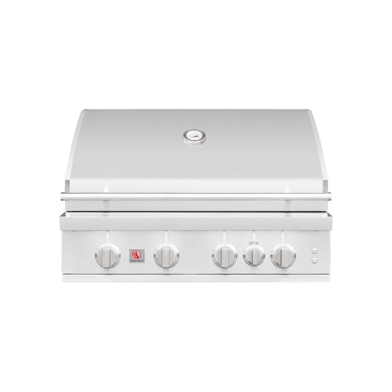 Summerset Sizzler PRO 32" 4-Burner Built-in Grill with Infrared Rear Burner
