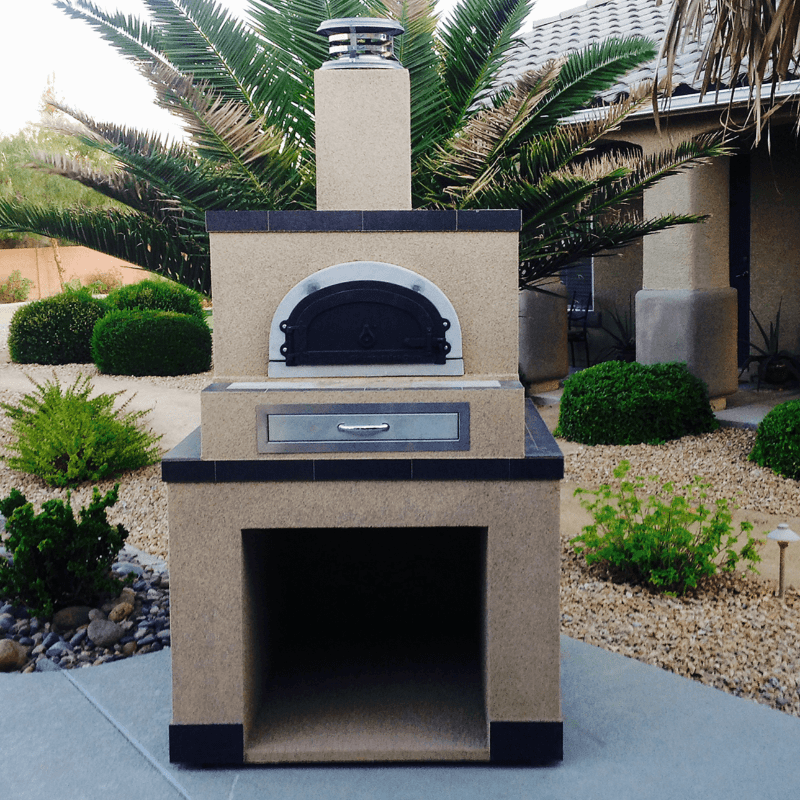 Premium Chicago Brick Oven CBO-750 Wood-Fired Outdoor DIY Pizza Oven Kit