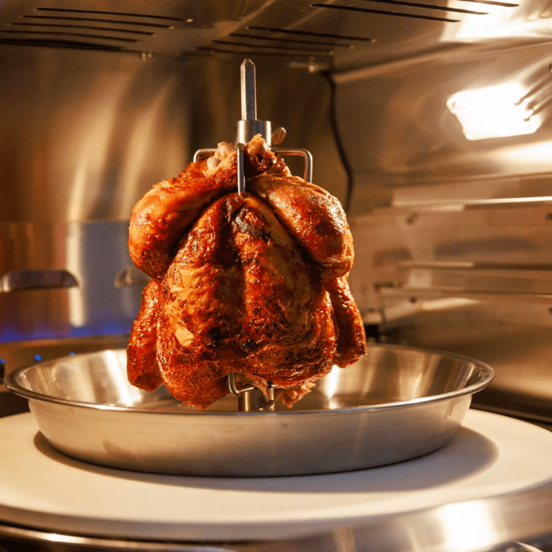 Blaze 26-Inch Gas Outdoor Pizza Oven With Rotisserie