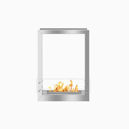 24" Firebox SS (16 Manual, Stainless Steel, Spacer Mount Glass)