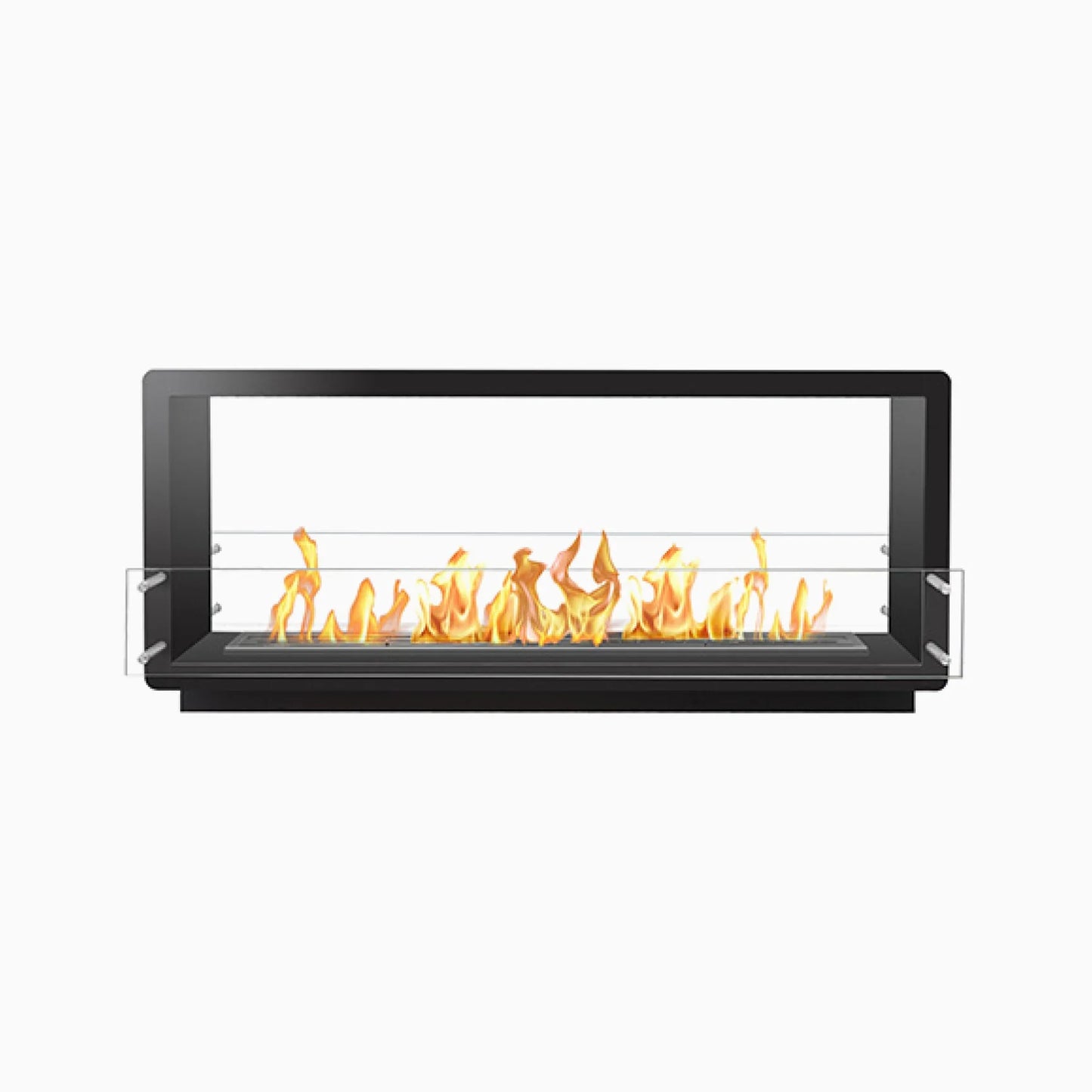 The Bio Flame 60-inch Double Sided Built-In Ethanol Firebox