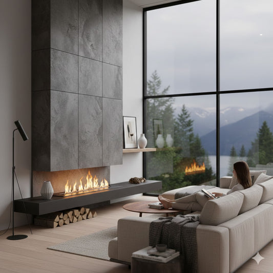 30" Smart Water Vapor Fireplace